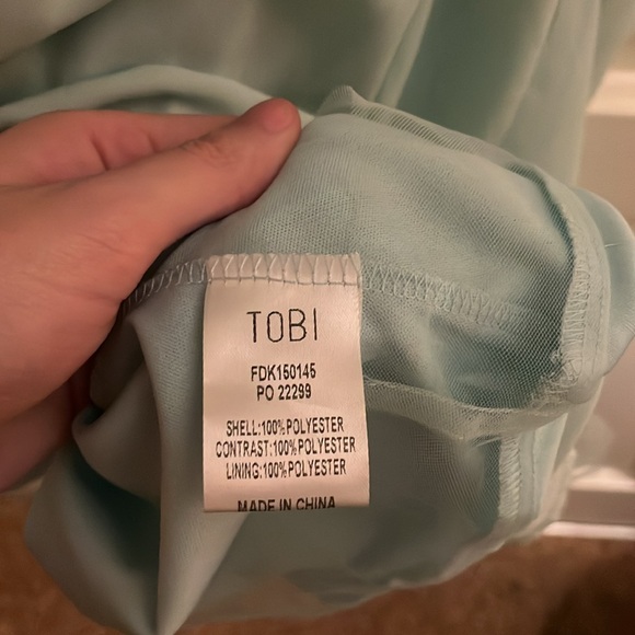 NWT Tobi Cordelia Babydoll Dress - Picture 7 of 7